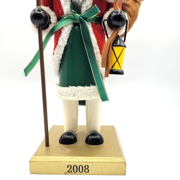 Nutcracker Santa Clause 2008 Limited Edition 14'' Wood 3685/15312 Christmas - Picture 6 of 9